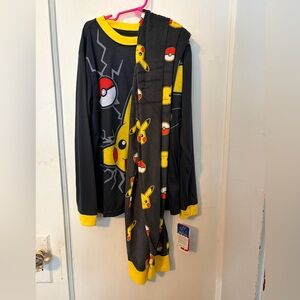 Pokemon Black and Yellow Kids Pajama Set